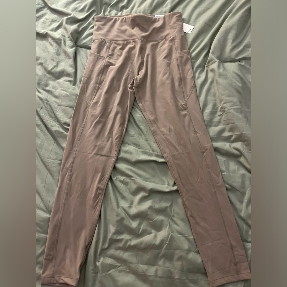 nude aeropostale leggings size medium